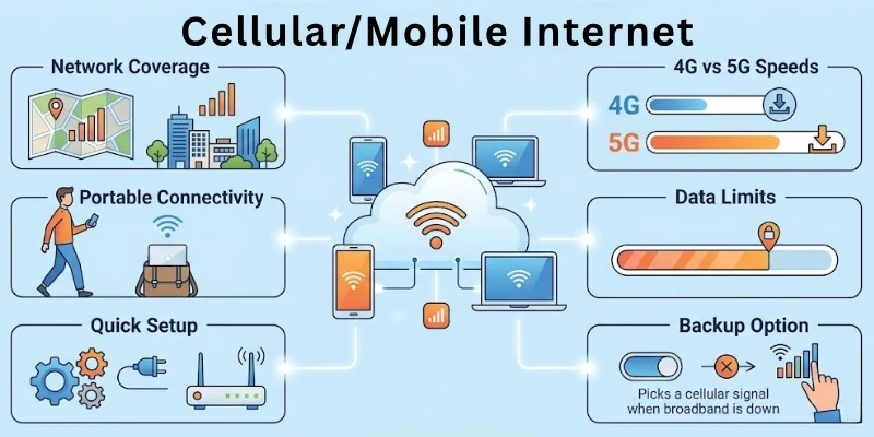 Cellular/Mobile Internet